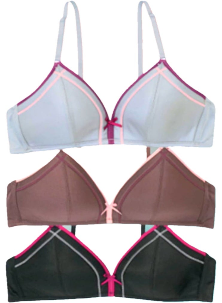 آفون بروداكتس إنك طقم حمالة صدر آمي بدون سلك 3 في 1 بكوب ناعم - Image 1